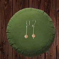 Boucles d'oreilles citrine