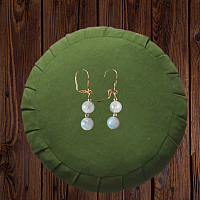 Boucles d'oreilles aigue marine