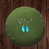 Boucles d'oreilles turquoise