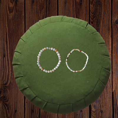 Bracelet amazonite élastiqué