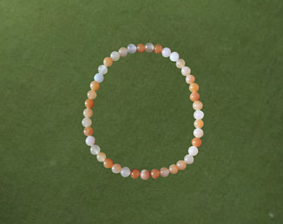 Bracelet agate jaune